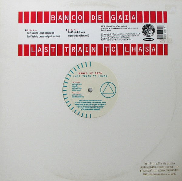 Banco De Gaia : Last Train To Lhasa (12")