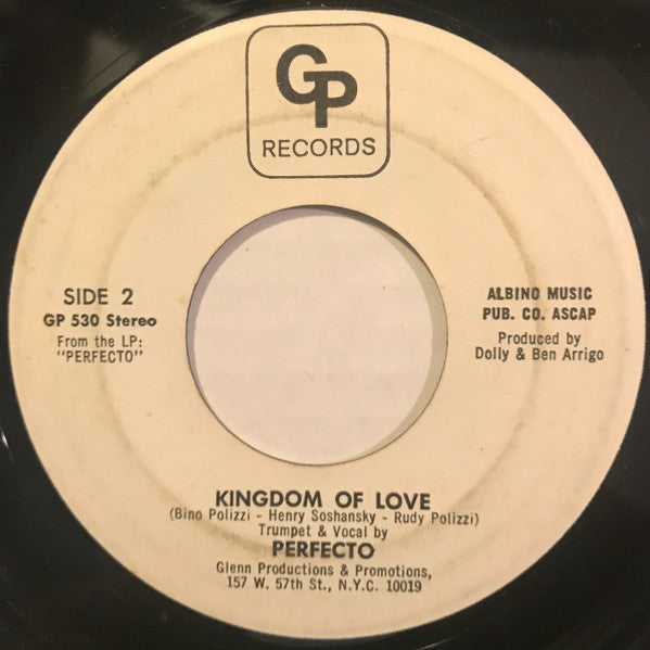 Perfecto (4) : Kingdom Of Love (7")