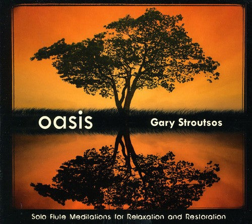 the album cover for Gary Stroutsos - Oasis