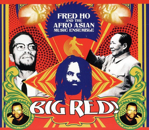 the album cover for Ho/Ewe People Of Ghana & To - Fred Ho and The Afro Asian Music Ensemble: Big Red