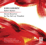 the album cover for Rauf Abdullayev - Ballet Suites: Seven Beauties & in Path of Thunder