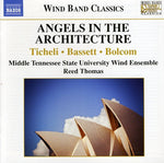the album cover for Middle Tennessee State University Wind Ensemble - Angels in the Architecture