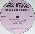 Various : Mix Widit! House Your Body 2 (12", Unofficial)