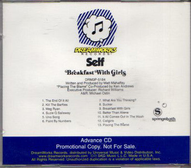 Self : Breakfast With Girls (CD, Advance, Album, Promo)