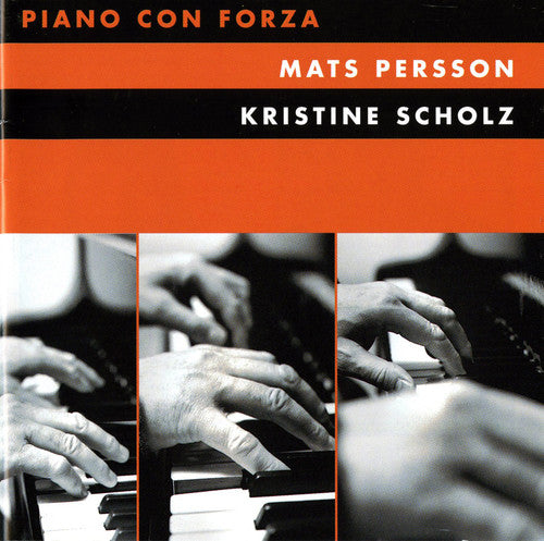 the album cover for Mats Persson - Piano Con Forza