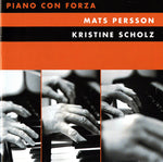the album cover for Mats Persson - Piano Con Forza