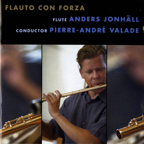 the album cover for Anders Jonhall - Flauto Con Forza