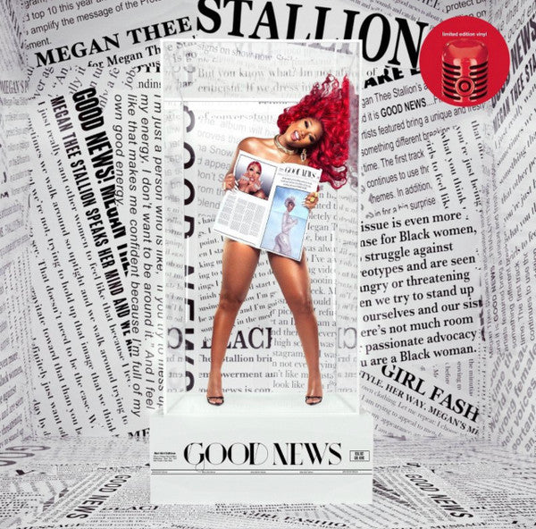 Megan Thee Stallion : Good News(2xLP, Album, Ltd, Red)