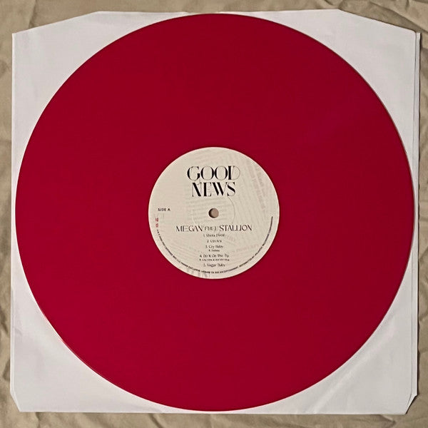 Megan Thee Stallion : Good News(2xLP, Album, Ltd, Red)