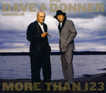 the album cover for Dave Lindholm & Otto Donner - More Than 123