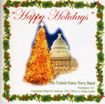 the album cover for U.S. Navy Band - Happy Holidays
