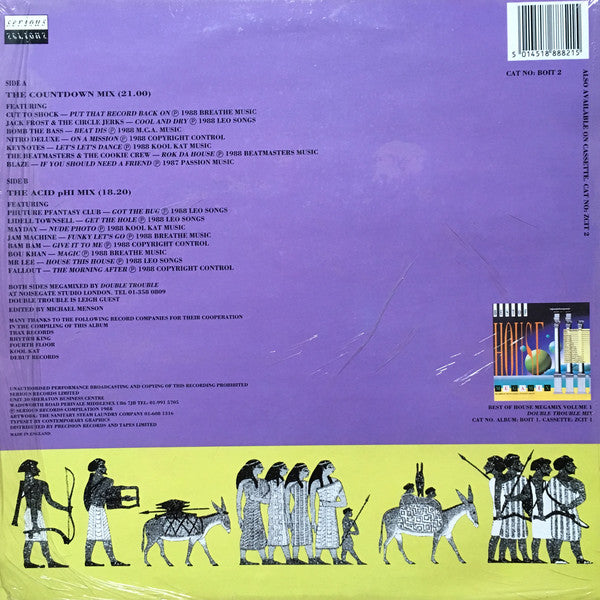 Various : Best Of House Megamix Volume 2 (LP, Comp, Mixed)