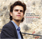 the album cover for Adam Mital - Central Europe: Works for Cello & Piano