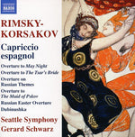the album cover for Gerard Schwarz - Capriccio Espagnol Op 34