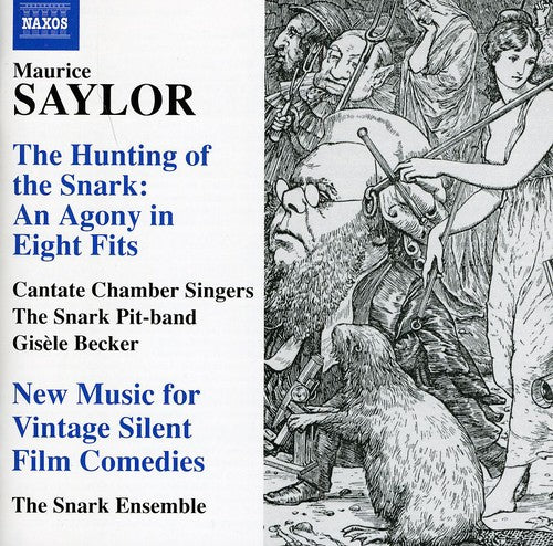the album cover for Gisele Becker - Hunting of the Snark: Agony in Eight Fits