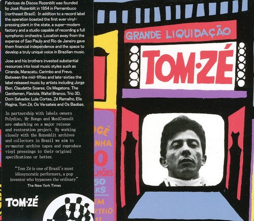 the album cover for Tom Ze - Grande Liquidacao