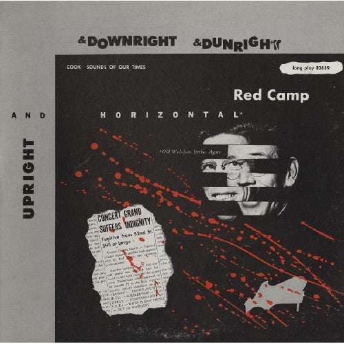 the album cover for Red Camp - Horizontal & Upright & Downright & Dunright
