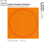 the album cover for Christopher Warren-Green - Ravel - Faure - Poulenc - Ibert