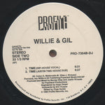 Willie & Gil : Time (12", Promo)