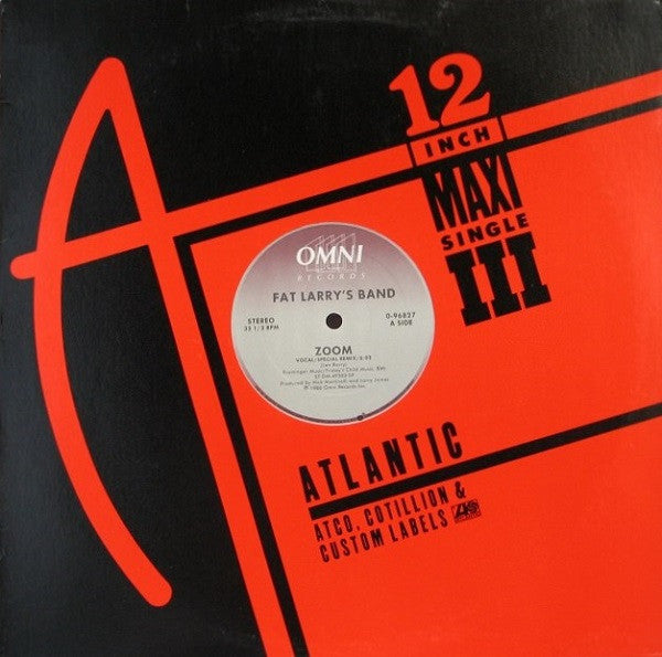 Fat Larry's Band : Zoom / Which One Should I Choose (12", Maxi)