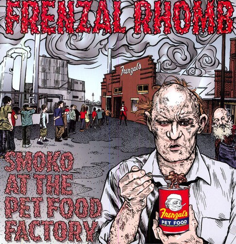 the album cover for Frenzal Rhomb - Smoko At The Pet Food Factory