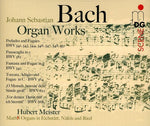 the album cover for Bach / Meister - Organ Works