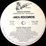 Horace Brown : Taste Your Love (12", Promo)