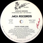 Horace Brown : Taste Your Love (12", Promo)