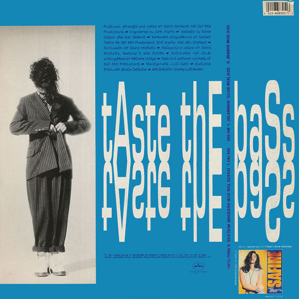 Safire : Taste The Bass (12")
