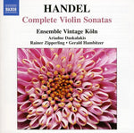the album cover for Ensemble Vintage Koln - Complete Violin Sonatas