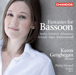 the album cover for Karen Geoghegan - Fantasies for Bassoon
