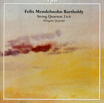 the album cover for Minguet Quartet - String Quartets Vol 1: No 2 Op 13 & No 6 Op 80
