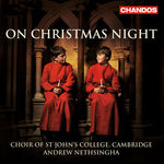 the album cover for Andrew Nethsingha - On Christmas Night