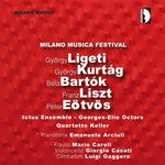 the album cover for Ligeti / Ictus Ensemble / Keller Quartet / Kurtag - Milan Music Festival Live 6