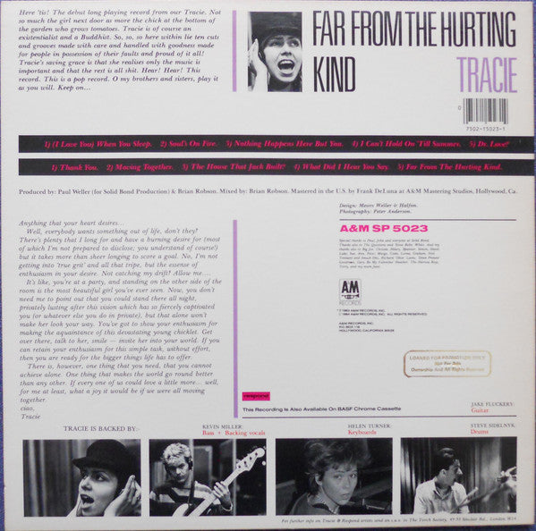 Tracie* : Far From The Hurting Kind (LP, Album)