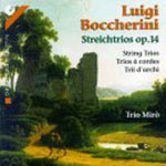 the album cover for L. BOCCHERINI - String Trios Op 47 / Opera Piccola G 107-G112