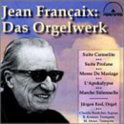 the album cover for J. FRANCAIX - Suite Carmelite / Suite Profane