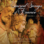 the album cover for Gloriae Dei Cantores - Sacred Songs of France 1: 1198-1609