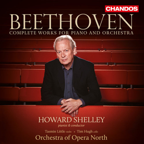the album cover for Howard Shelley - Complete Works for Piano & Orchestra