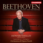 the album cover for Howard Shelley - Complete Works for Piano & Orchestra