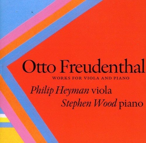 the album cover for Stephen Wood - Works for Viola & Piano