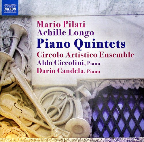 the album cover for Aldo Ciccolini - Piano Quintets