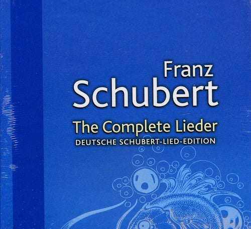 the album cover for Schubert / Boog / Borchert / Geller / Rieger - Complete Lieder Edition
