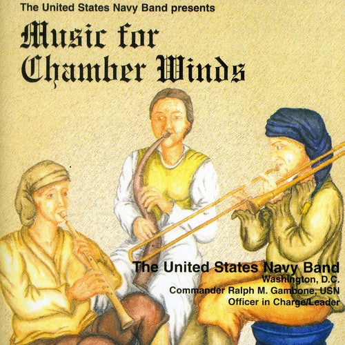 the album cover for Commander Ralph M. Gambone - Music for Chamber Winds