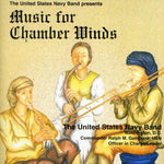 the album cover for Commander Ralph M. Gambone - Music for Chamber Winds