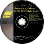Johann Sebastian Bach - Robert Hill (9) : Harpsichord Music By The Young J.S. Bach (CD, Album)