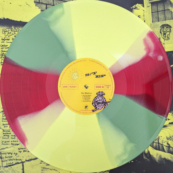 The Murlocs : Uncle Murl Presents: S/T EP & Tee Pee EP (12", EP, Comp, Ltd, RM, Ste)