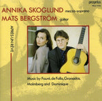 the album cover for Bergstrom / Skoglund - Songs