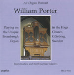 the album cover for William Porter - Organ Portrait