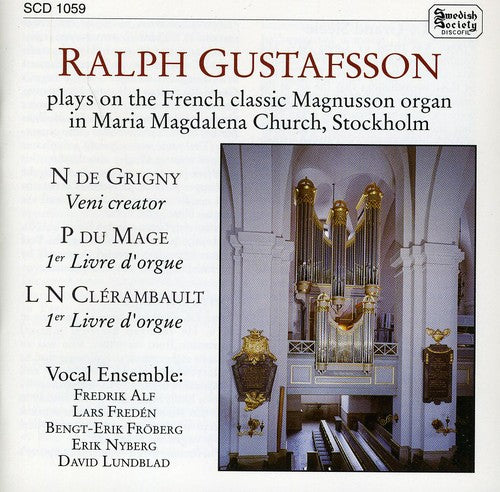 the album cover for Ralph Gustafsson - Gustafsson Plays on the French